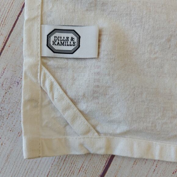 Dille & Kamille red façades 100% organic tea towel - Picture 6 of 7